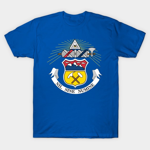 Colorado State flag, 1907-1911 T-Shirt by scohoe